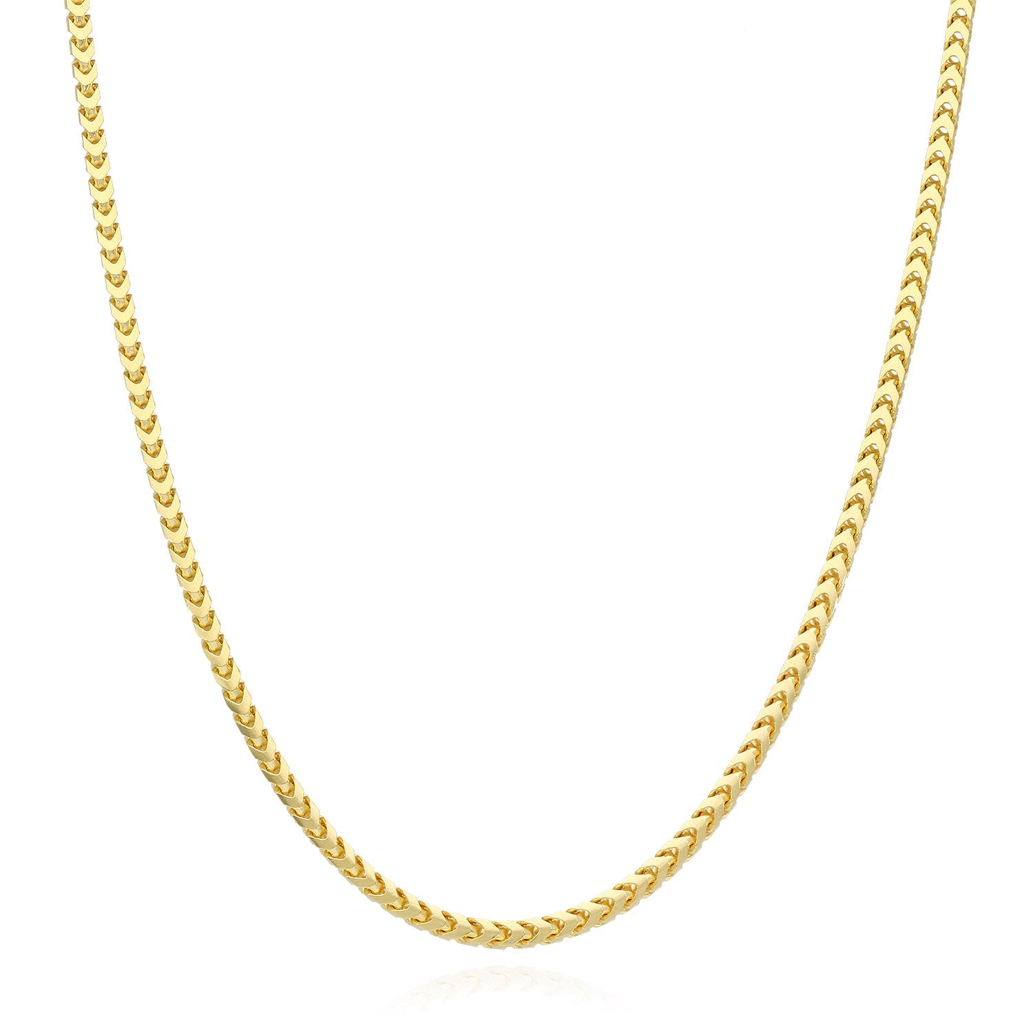 Franco Chain 2.5MM, Vermeil