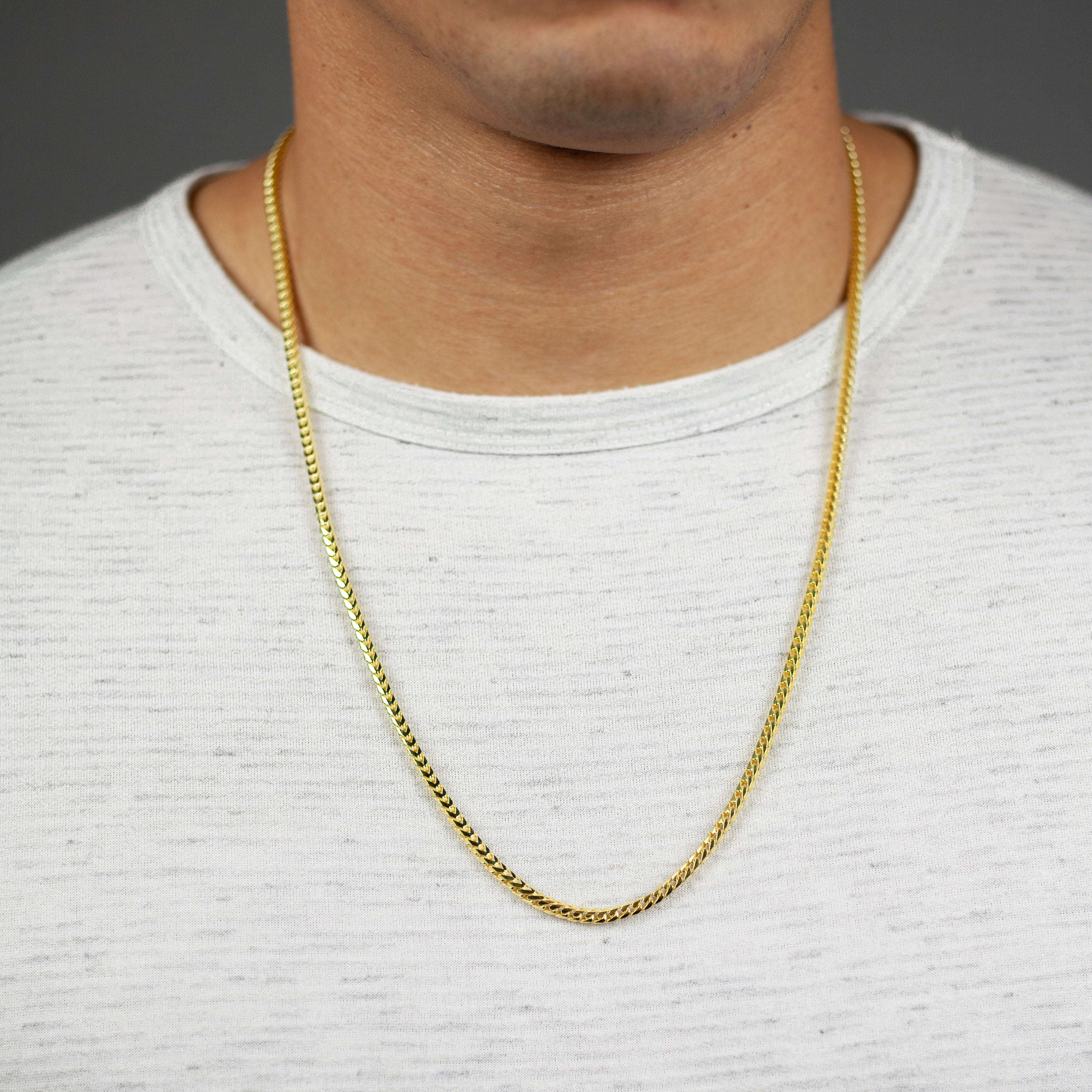 Franco Chain 3MM, Vermeil