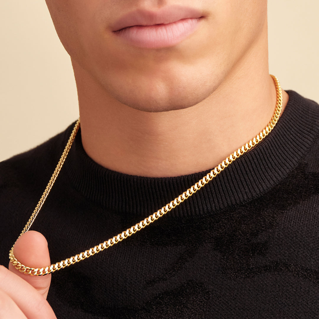 Cuban Link 5MM, Vermeil