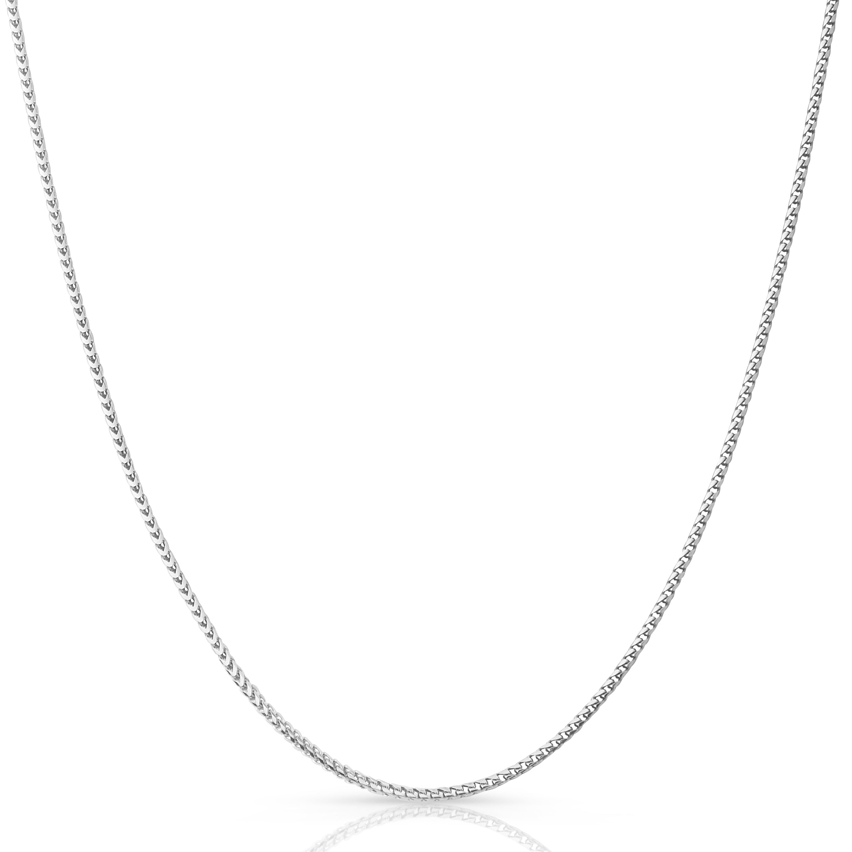 Franco Chain 2.5MM, Rhodium