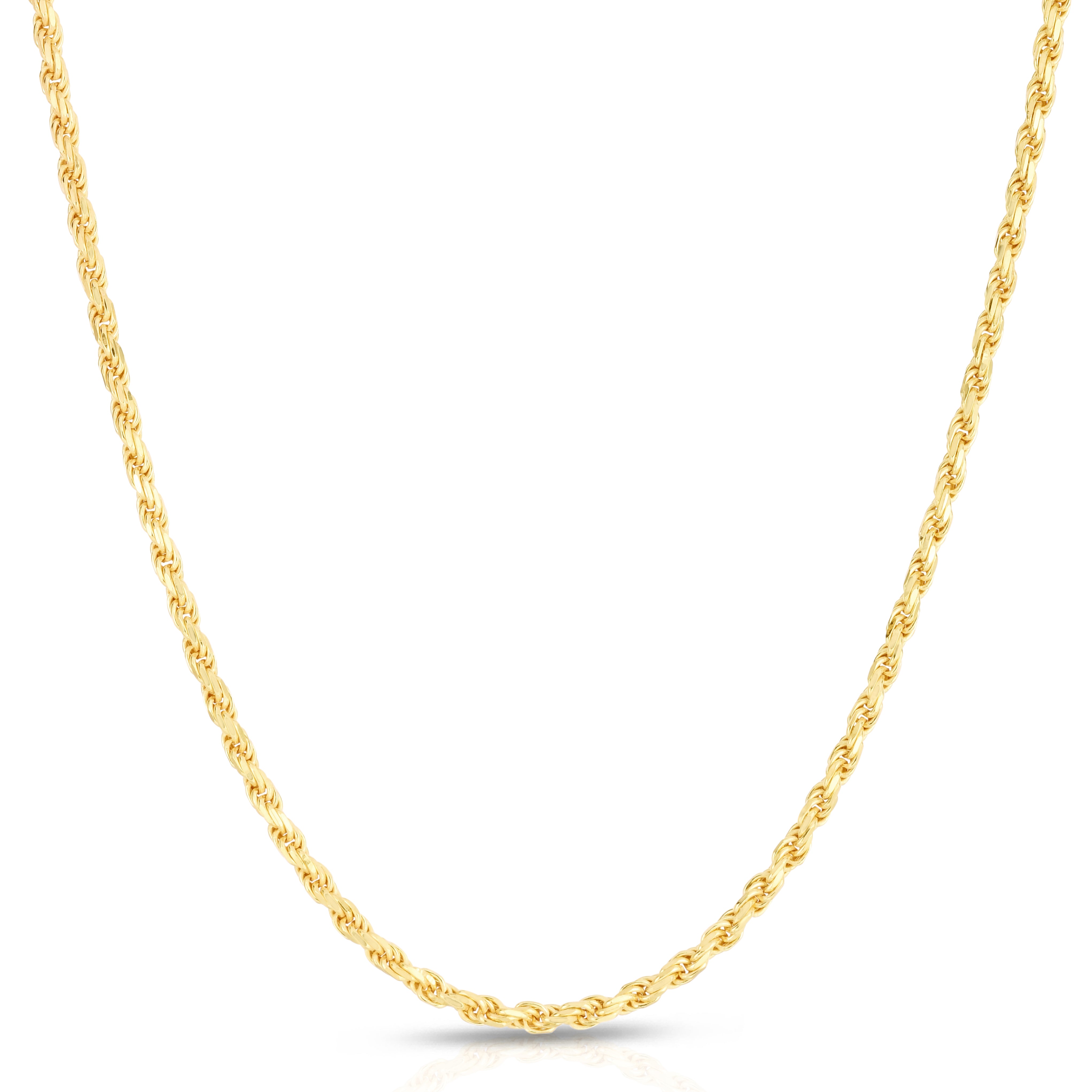 Rope Chain 2.5MM, Vermeil